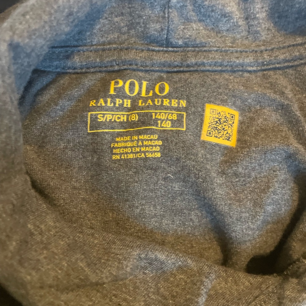 Boys Polo Long sleeve with hood